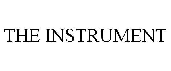 Trademark Logo THE INSTRUMENT