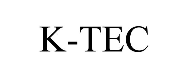 Trademark Logo K-TEC