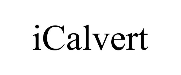 Trademark Logo ICALVERT