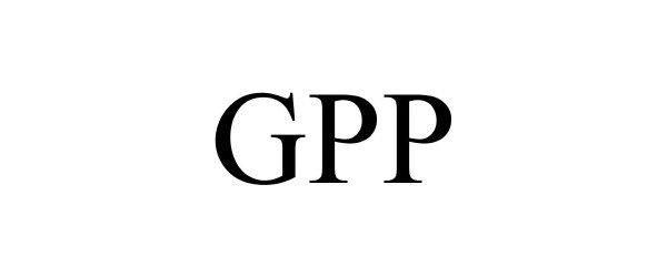 Trademark Logo GPP