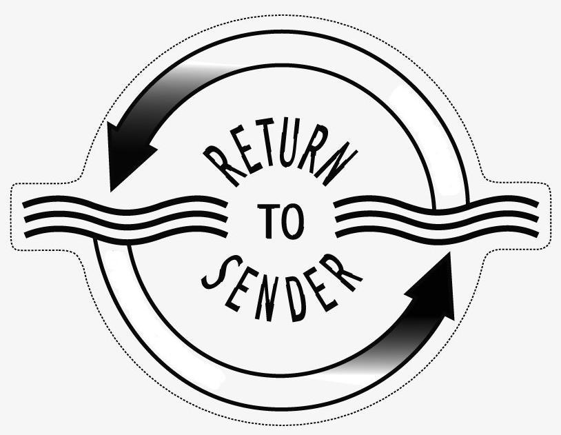 Trademark Logo RETURN TO SENDER