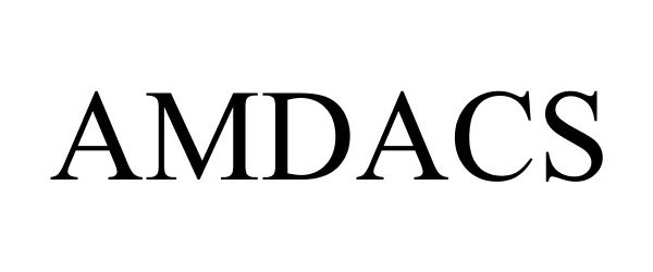 Trademark Logo AMDACS
