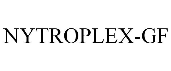 Trademark Logo NYTROPLEX-GF