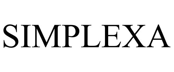 Trademark Logo SIMPLEXA
