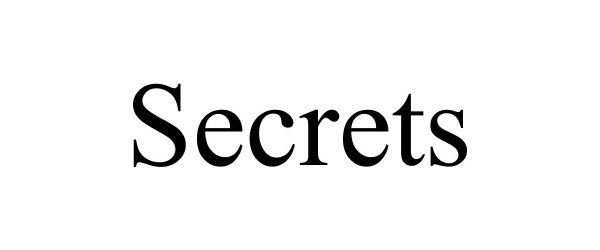 Trademark Logo SECRETS