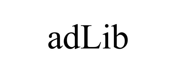 Trademark Logo ADLIB