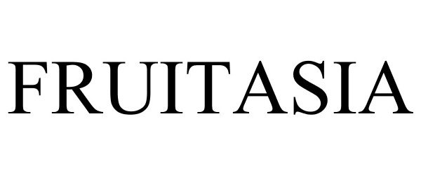 Trademark Logo FRUITASIA