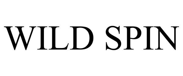 Trademark Logo WILD SPIN