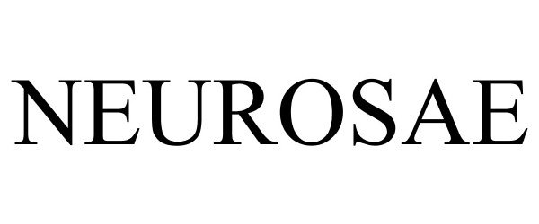 Trademark Logo NEUROSAE
