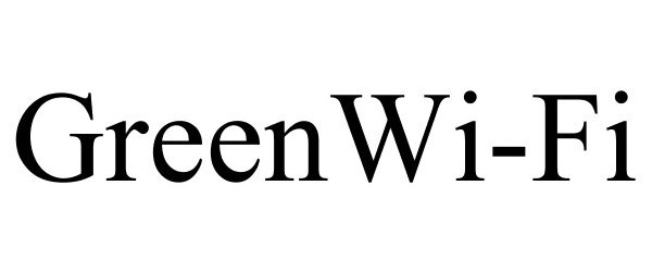 Trademark Logo GREENWI-FI