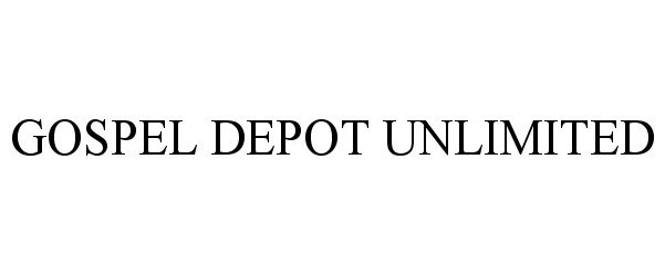  GOSPEL DEPOT UNLIMITED