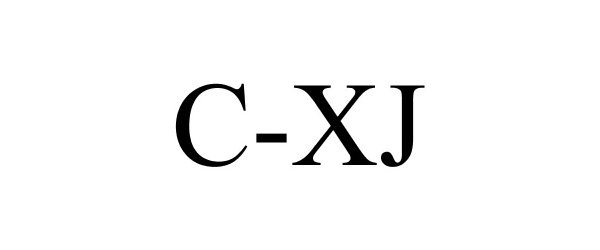 Trademark Logo C-XJ