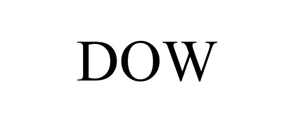 Trademark Logo DOW