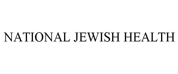 Trademark Logo NATIONAL JEWISH HEALTH