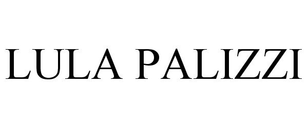 Trademark Logo LULA PALIZZI