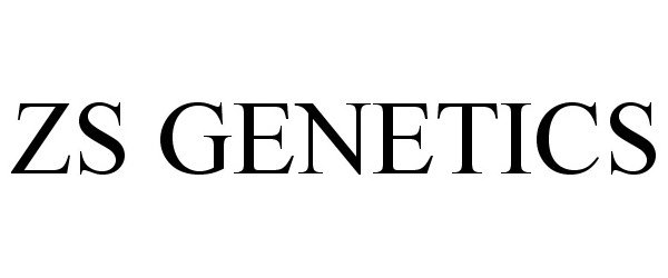  ZS GENETICS