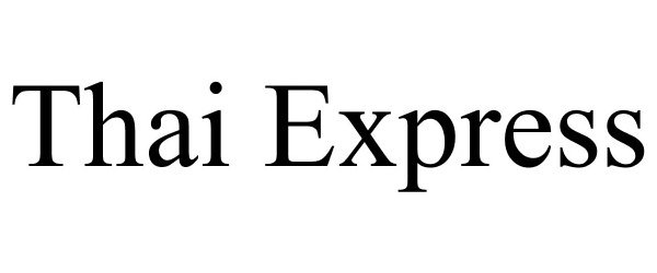 Trademark Logo THAI EXPRESS