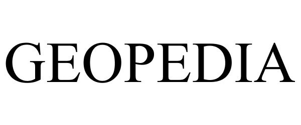 Trademark Logo GEOPEDIA