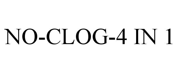 NO-CLOG-4 IN 1