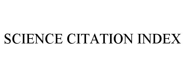  SCIENCE CITATION INDEX