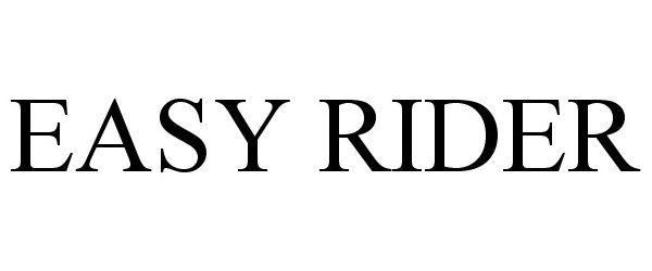 Trademark Logo EASY RIDER