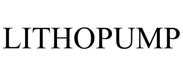 Trademark Logo LITHOPUMP