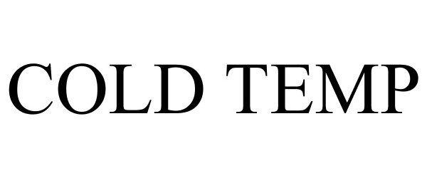Trademark Logo COLD TEMP