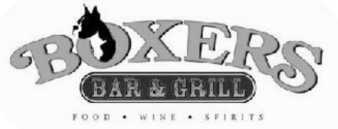  BOXERS BAR &amp; GRILL FOOD WINE SPIRITS