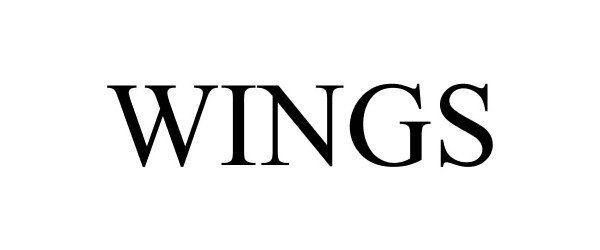 Trademark Logo WINGS