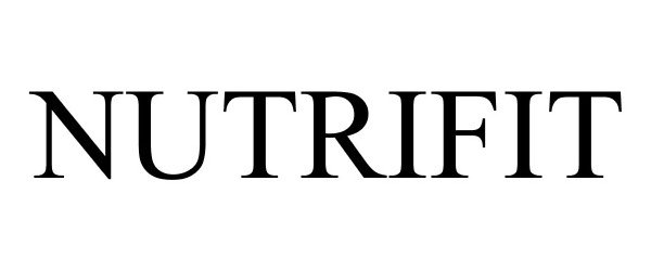 Trademark Logo NUTRIFIT
