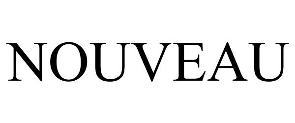 Trademark Logo NOUVEAU