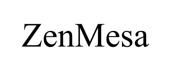 Trademark Logo ZENMESA