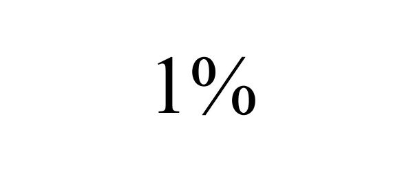 1%