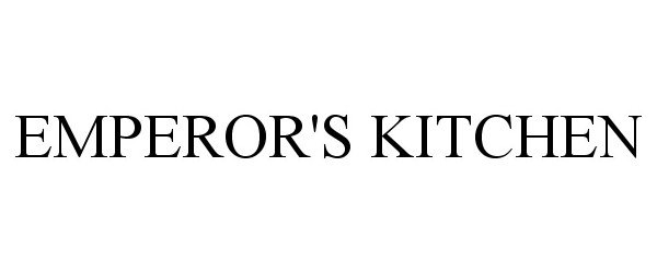 Trademark Logo EMPEROR'S KITCHEN