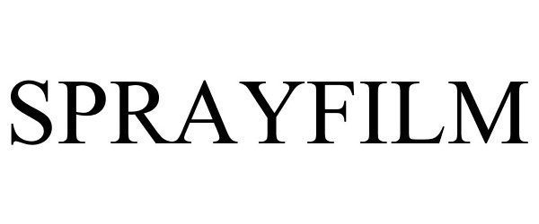 Trademark Logo SPRAYFILM