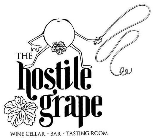 Trademark Logo THE HOSTILE GRAPE WINE CELLAR BAR TASTING ROOM