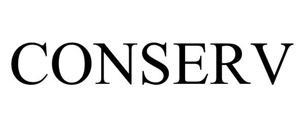 Trademark Logo CONSERV