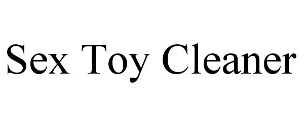 Trademark Logo SEX TOY CLEANER