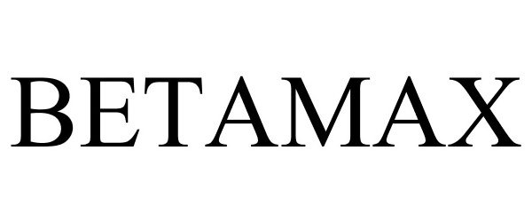 Trademark Logo BETAMAX