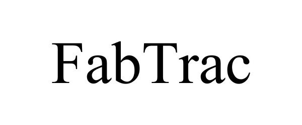 Trademark Logo FABTRAC