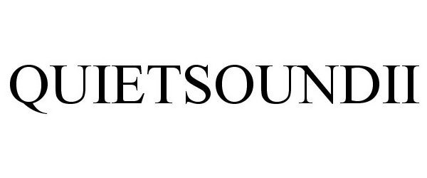 Trademark Logo QUIETSOUNDII