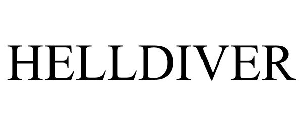 Trademark Logo HELLDIVER