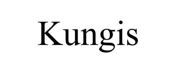 Trademark Logo KUNGIS