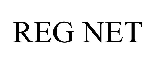 Trademark Logo REG NET