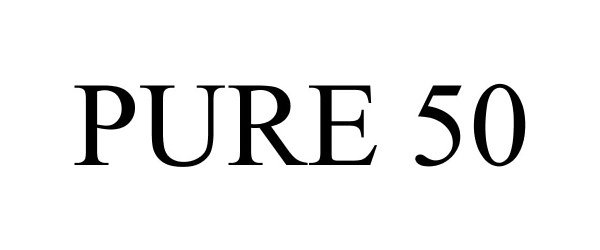 Trademark Logo PURE 50