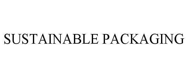  SUSTAINABLE PACKAGING