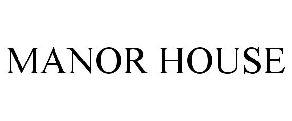 Trademark Logo MANOR HOUSE