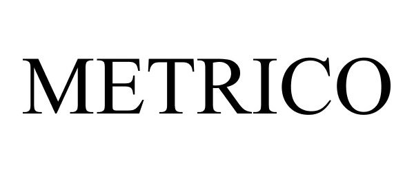 Trademark Logo METRICO