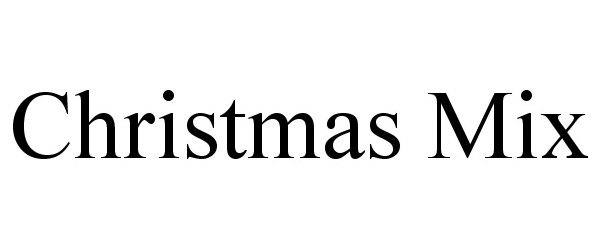 Trademark Logo CHRISTMAS MIX