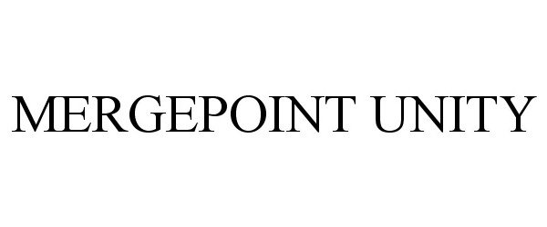 Trademark Logo MERGEPOINT UNITY